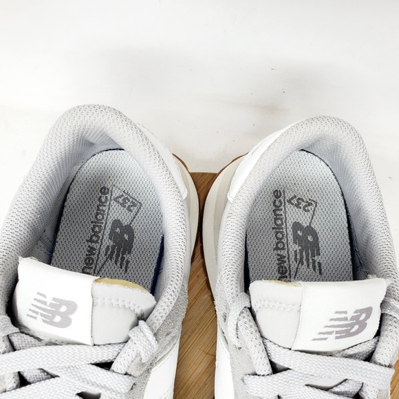 New Balance 237 Shoes Womens 9 Retro Sneaker Grey White Chunky Lace Up Low - Picture 5 of 13